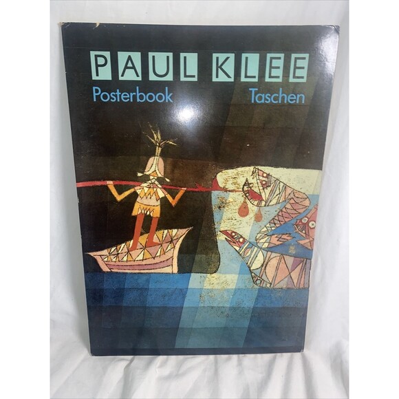 Paul Klee print Poster Book 6 Posters 1993 Vintage Print 31x44cm Art Artist - Picture 1 of 13